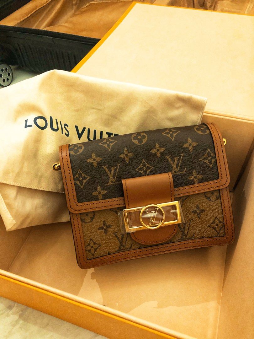 LV Mini Dauphine in Jacquard Denim, Luxury, Bags & Wallets on Carousell