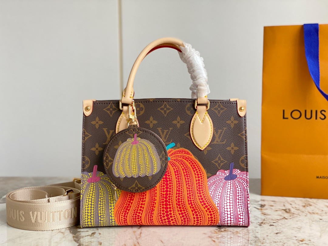 LV x YK Pumpkin Bag Other Leathers - Handbags