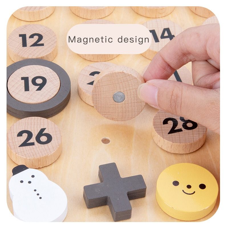 Magnetic Perpetual Calendar Babies Kids Infant Playtime on Carousell