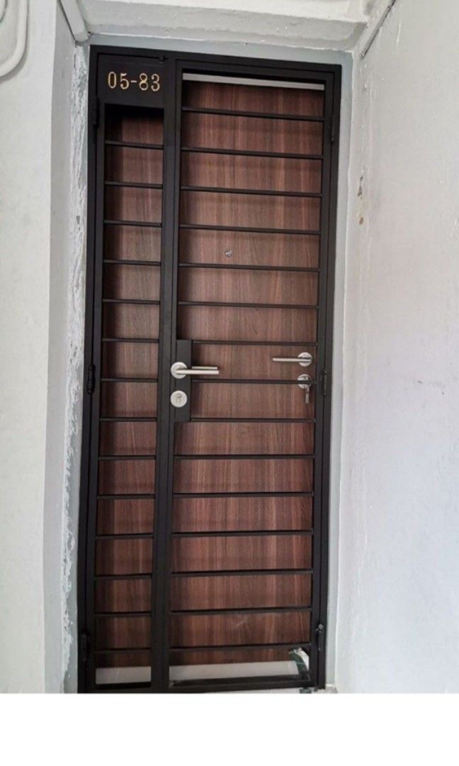 Main gate and main door bundle, Furniture & Home Living, Security & Locks, Locks, Doors & Gates