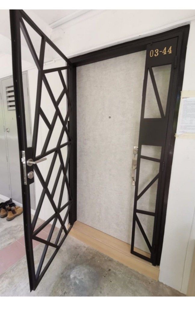 Main gate and main door bundle, Furniture & Home Living, Security & Locks, Locks, Doors & Gates