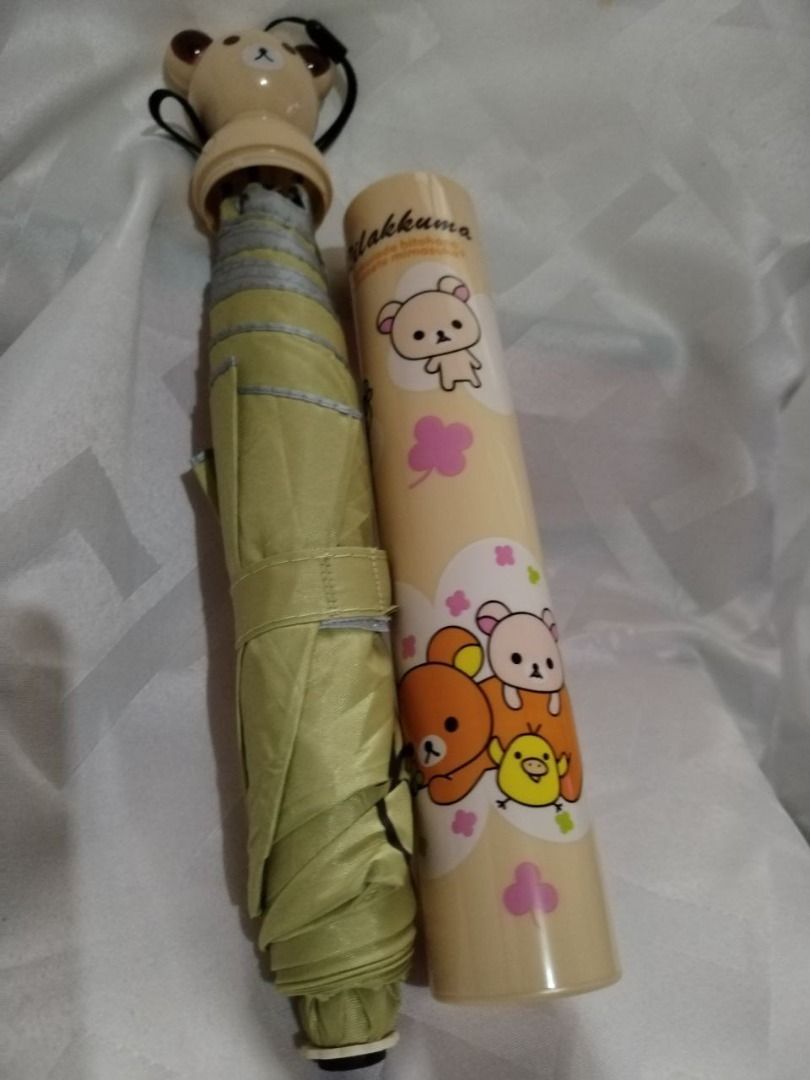 Manual Foldable Umbrella Hello kitty and Rila Design Hard Case (Category: Umbrellas) located in Las Pinas. Submitted by rdcgutierrez (Listing ID 1229933918, Image 2). Description: Manual Foldable Umbrella Hello kitty and Rila Design Hard Case Brand new Hello Kitty - 400.00 Rila - 400.00 Bundle - 700.00 php #hkumbrella #rilaumbrella .