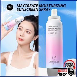 🚀Maycreate Sunscreen Whitening Isolation Spray/ SPF PA+++ Sun Screen Moisturise Spray with Red Pomegranate Extract