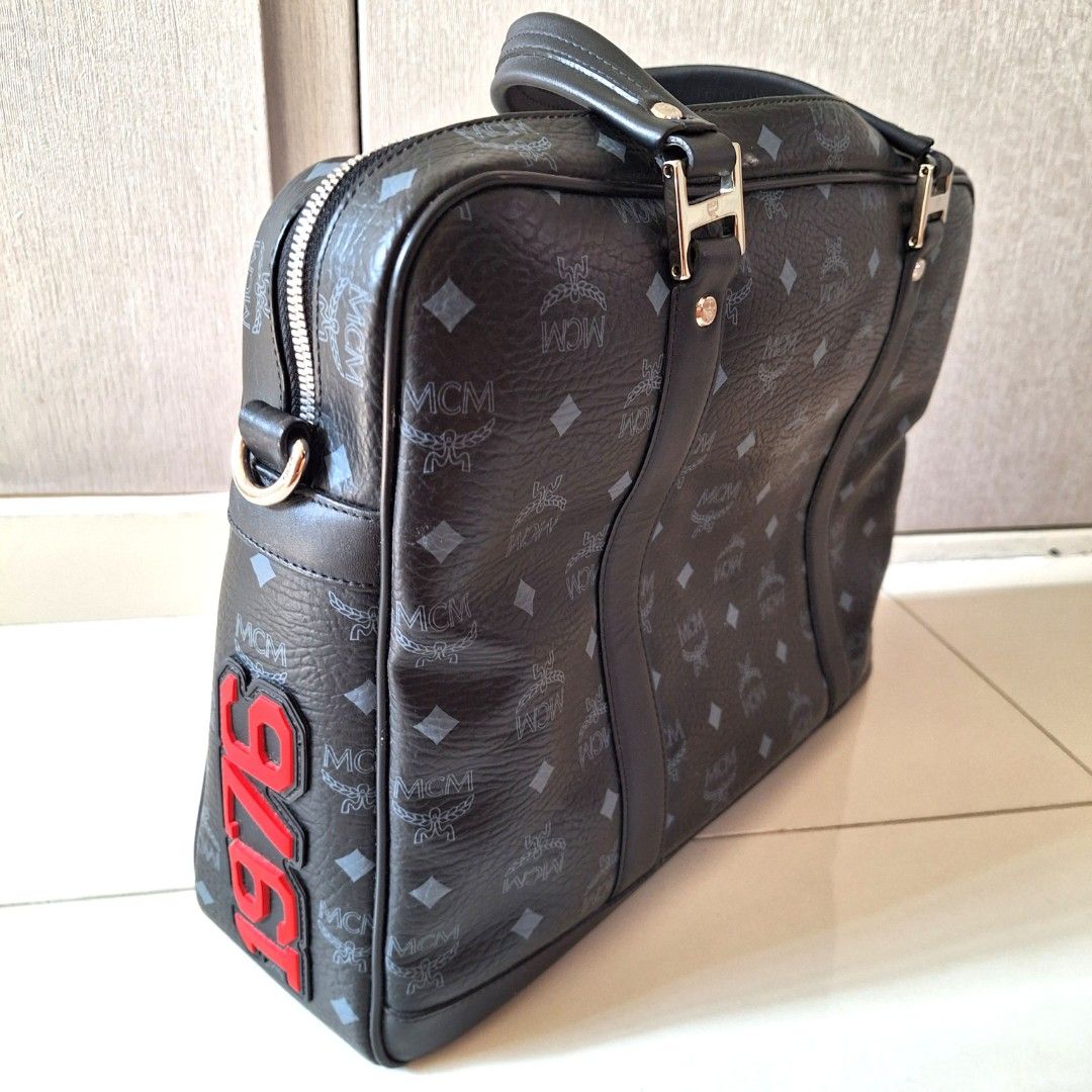 MCM Briefcase Document Bag Vintage, Luxury, Bags u0026 Wallets on Carousell