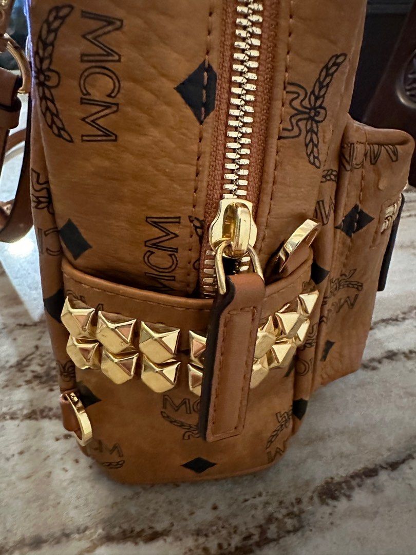 Mcm mini hotsell stark backpack
