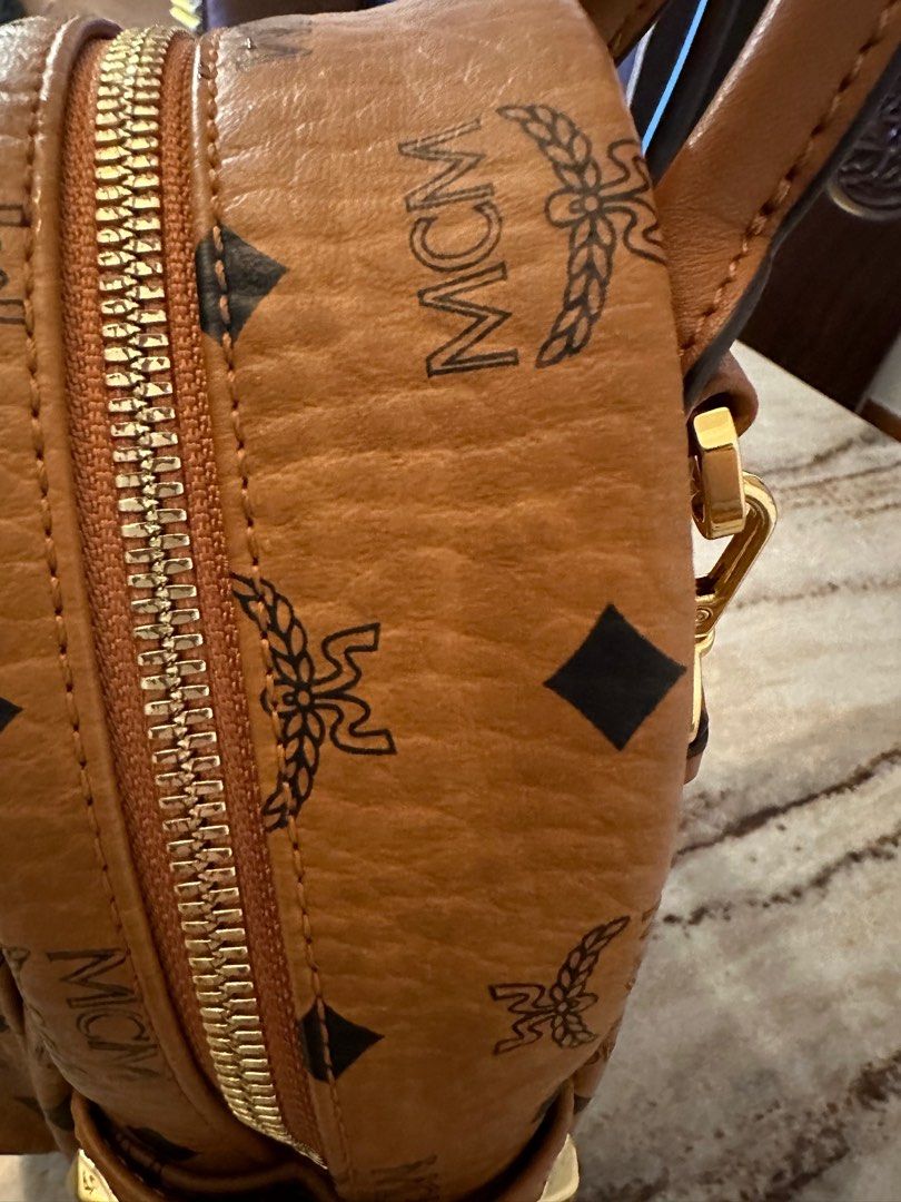 Mcm stark extra mini backpack on sale