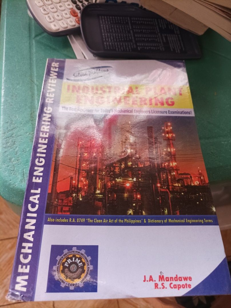 Engineer Reviewer Mechanical Engineering reviewer books, Computers & Tech, Office ...