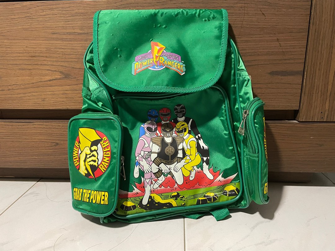 Green power ranger backpack sale