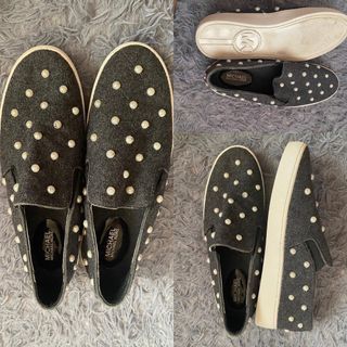 MK Keaton Pearl Embellished Slip on