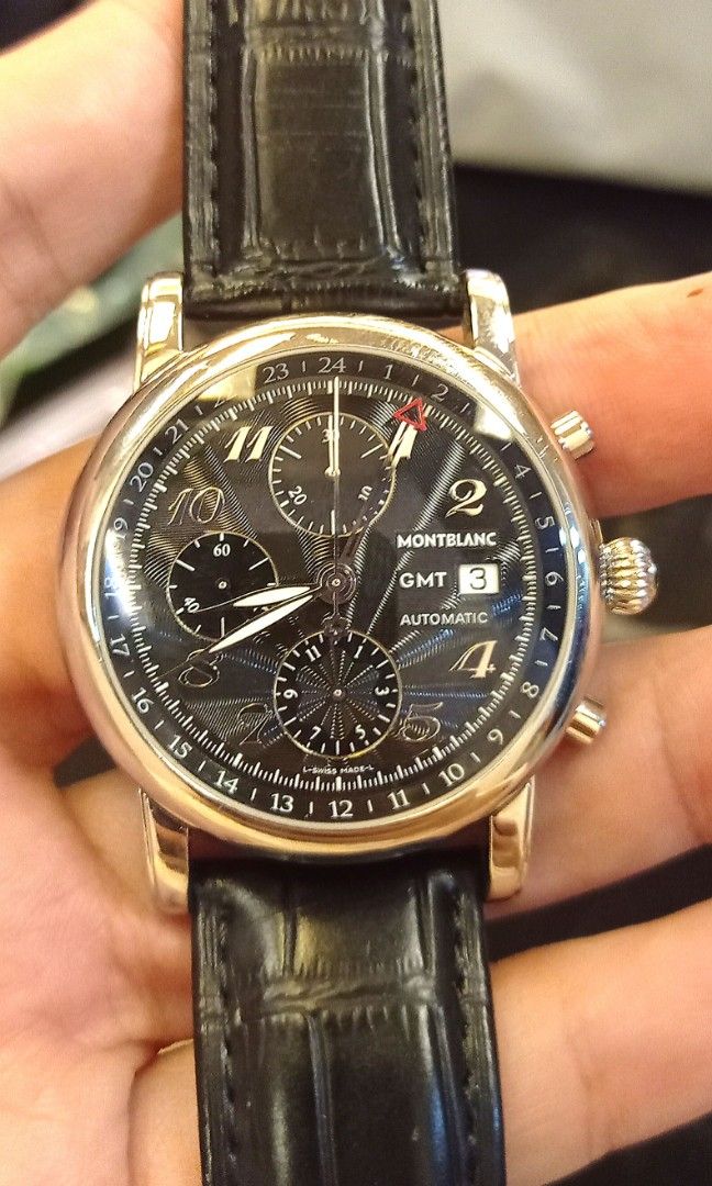 Montblanc gmt 2025 automatic chronograph