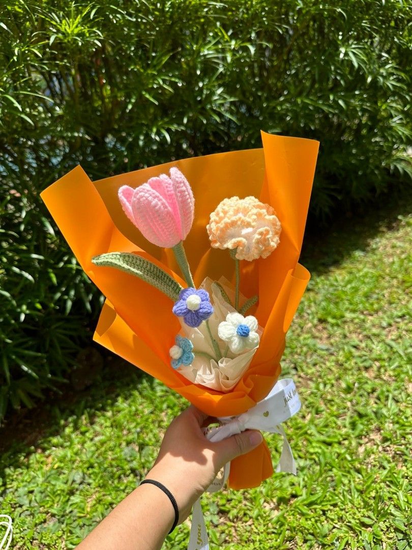 Mother' Day Flower Bouquet, Hobbies & Toys, Stationery & Craft, Flowers