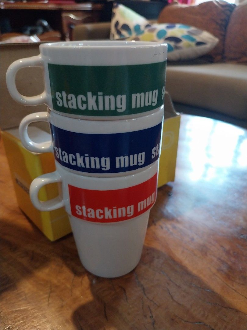 Mugs (3 size mug set) (Category: Coffee & Tea Tableware) located in Cavite. Submitted by mom0f2 (Listing ID 1229849946, Image 3). Description: sira lang po ang box. stackable mugs can be used as measuring cups or just a regular coffee mug..