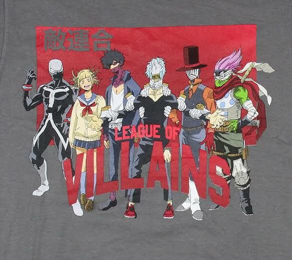 My Hero Academia X Graniph Fashion Collection - League of Villains Loose Fitting Short Sleeved Shirt main image 1