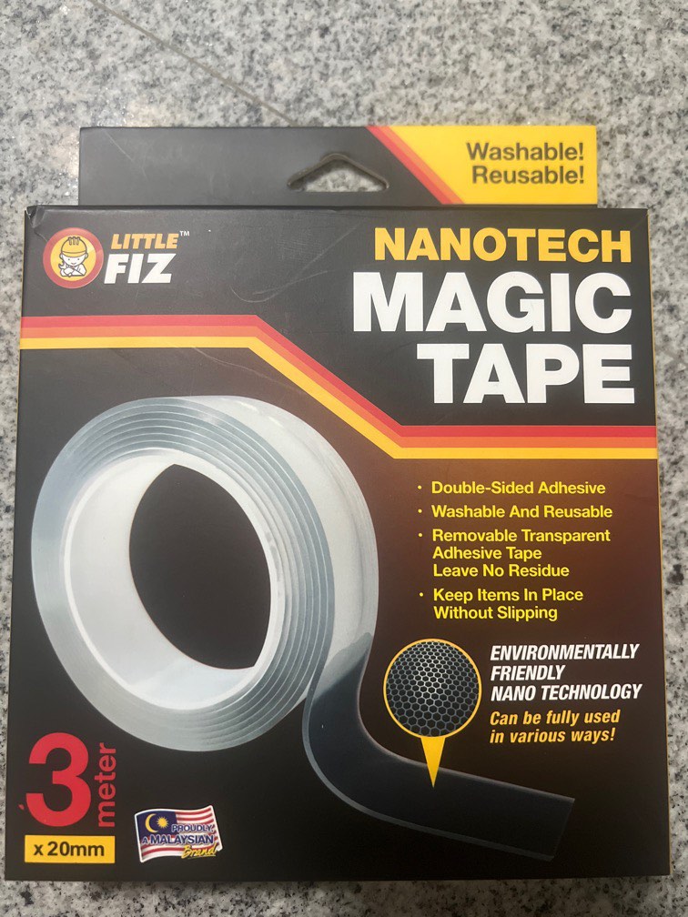 Nano tech magic tape, Furniture & Home Living, Home Improvement