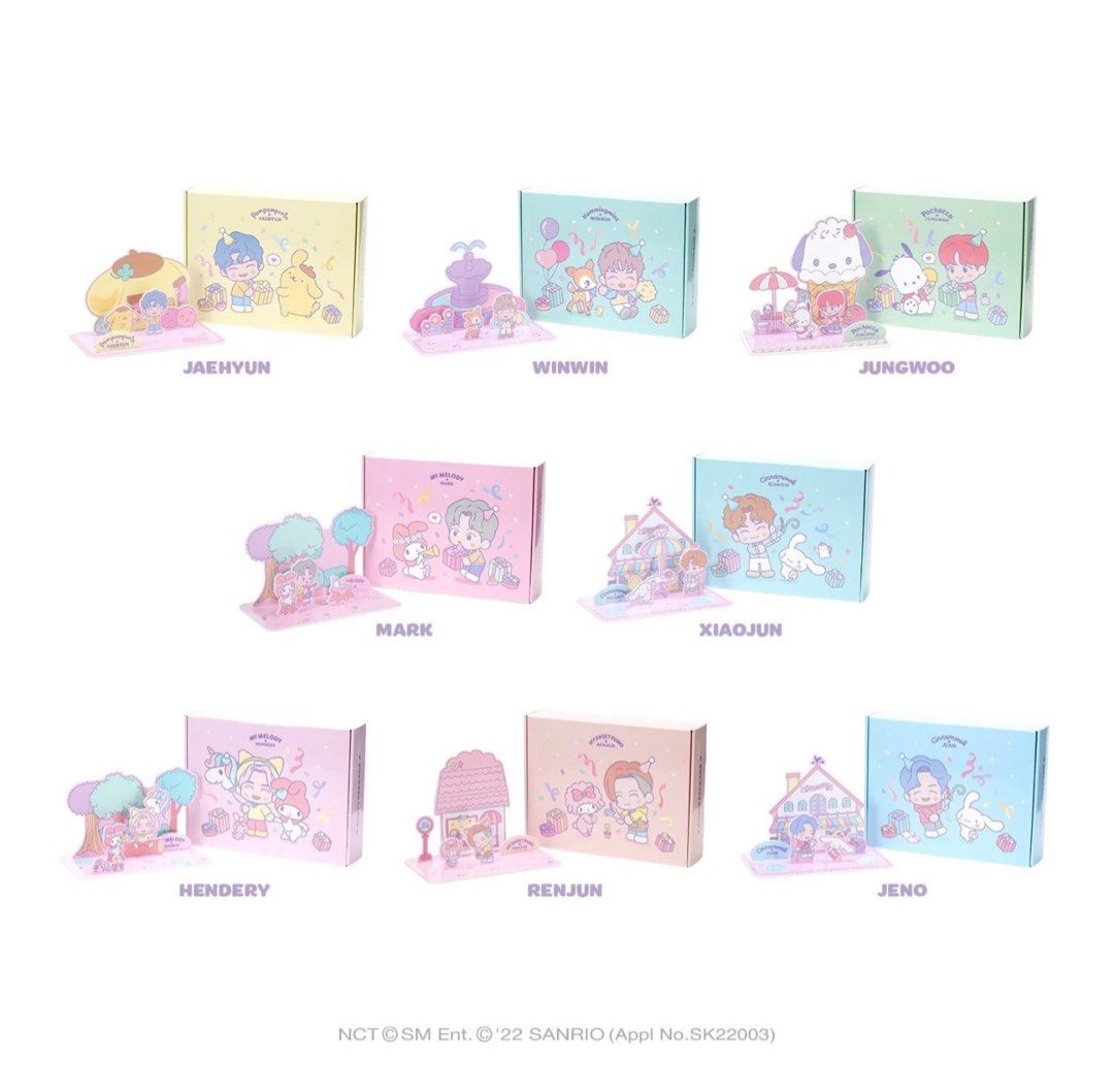 NCT X SANRIO PARTY PACKAGE, Hobbies & Toys, Collectibles & Memorabilia