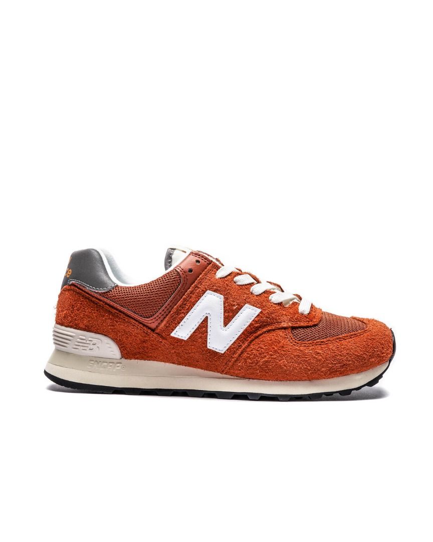 New Balance 574 Premium OG Pack Orange - US 10, Men's Fashion, Footwear ...