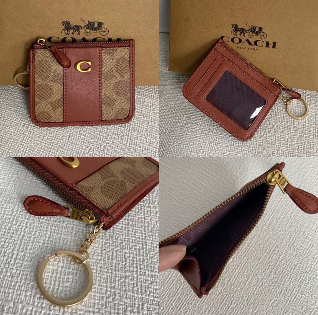 Coach womens credit card holder outlet