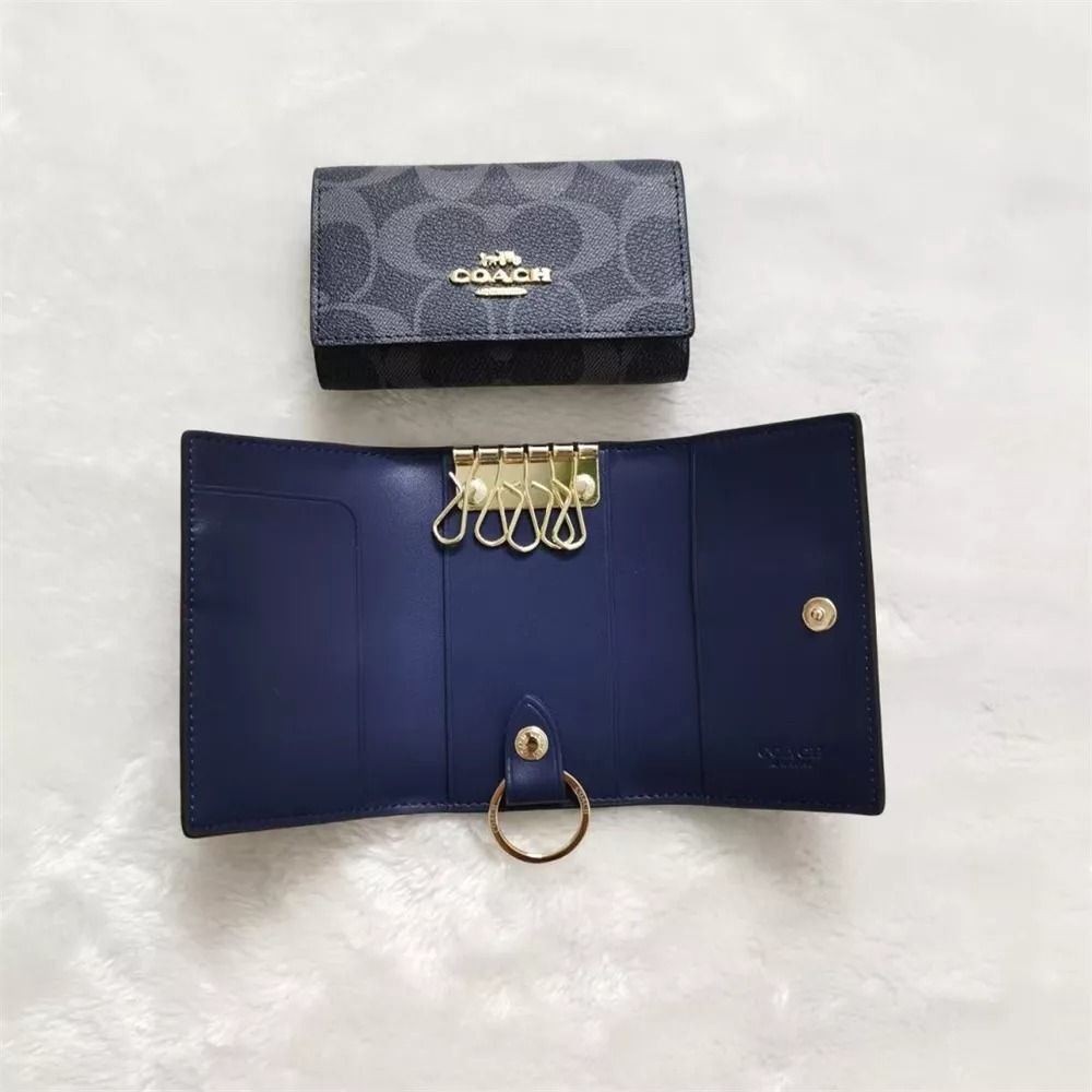 Coach key ring wallet online