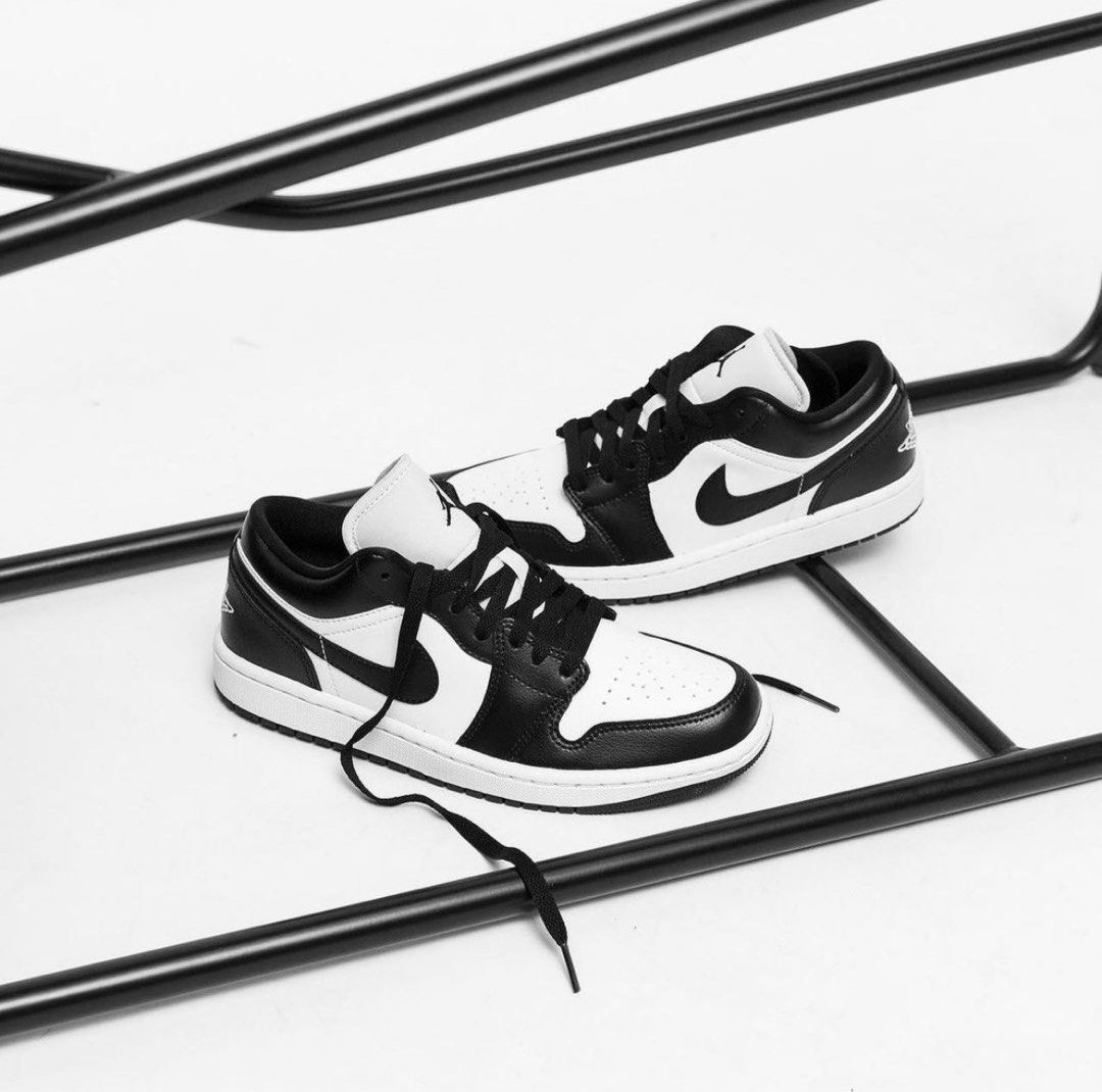Nike Air Jordan 1 Low Panda Women s Fashion Footwear Sneakers