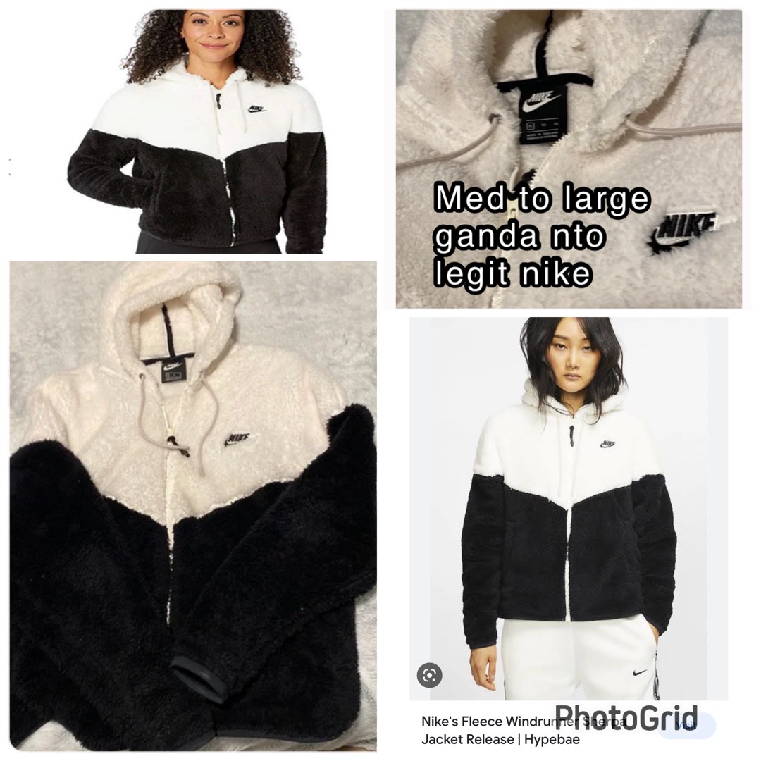 mens nike fur jacket