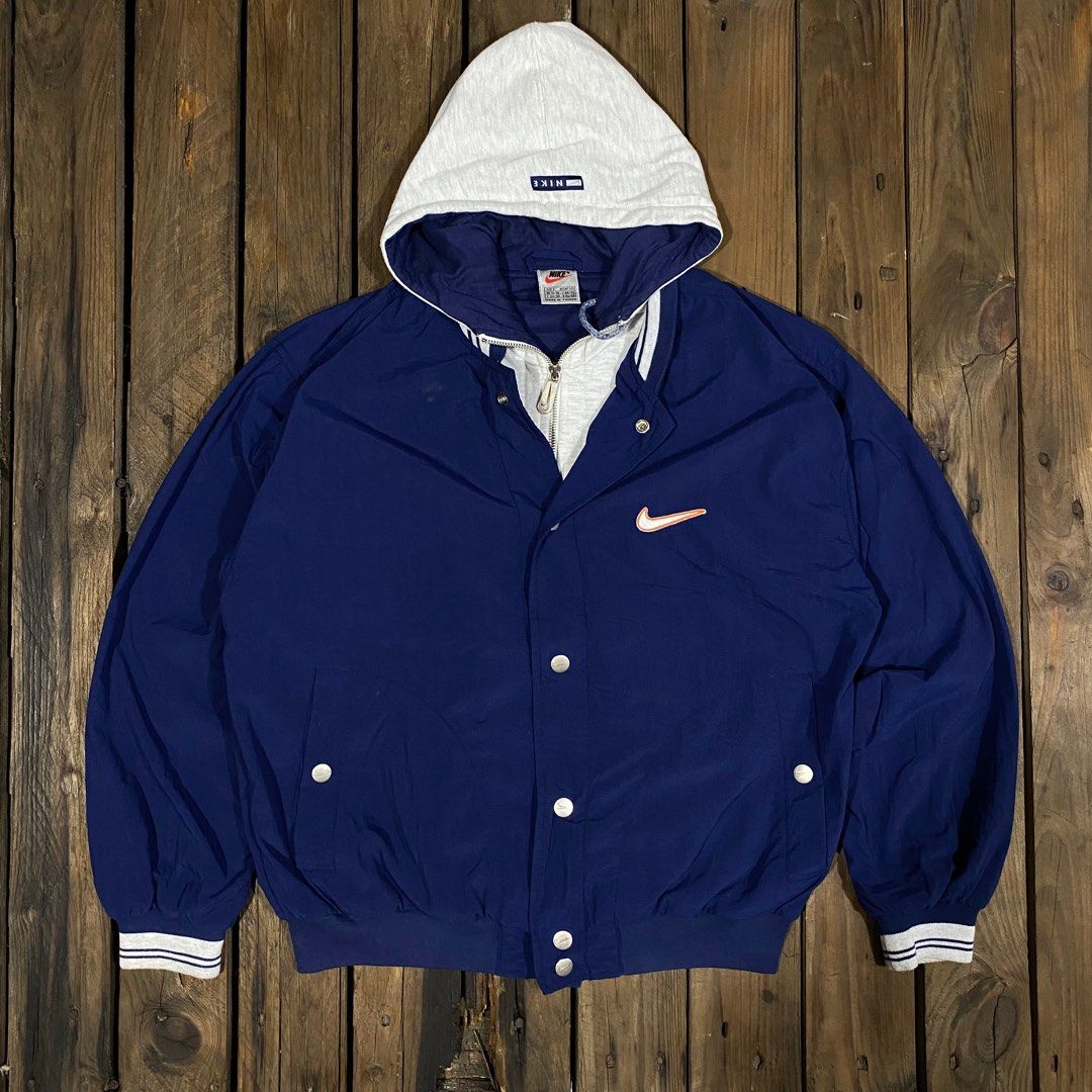Nike jaket varsity hoodie vintage