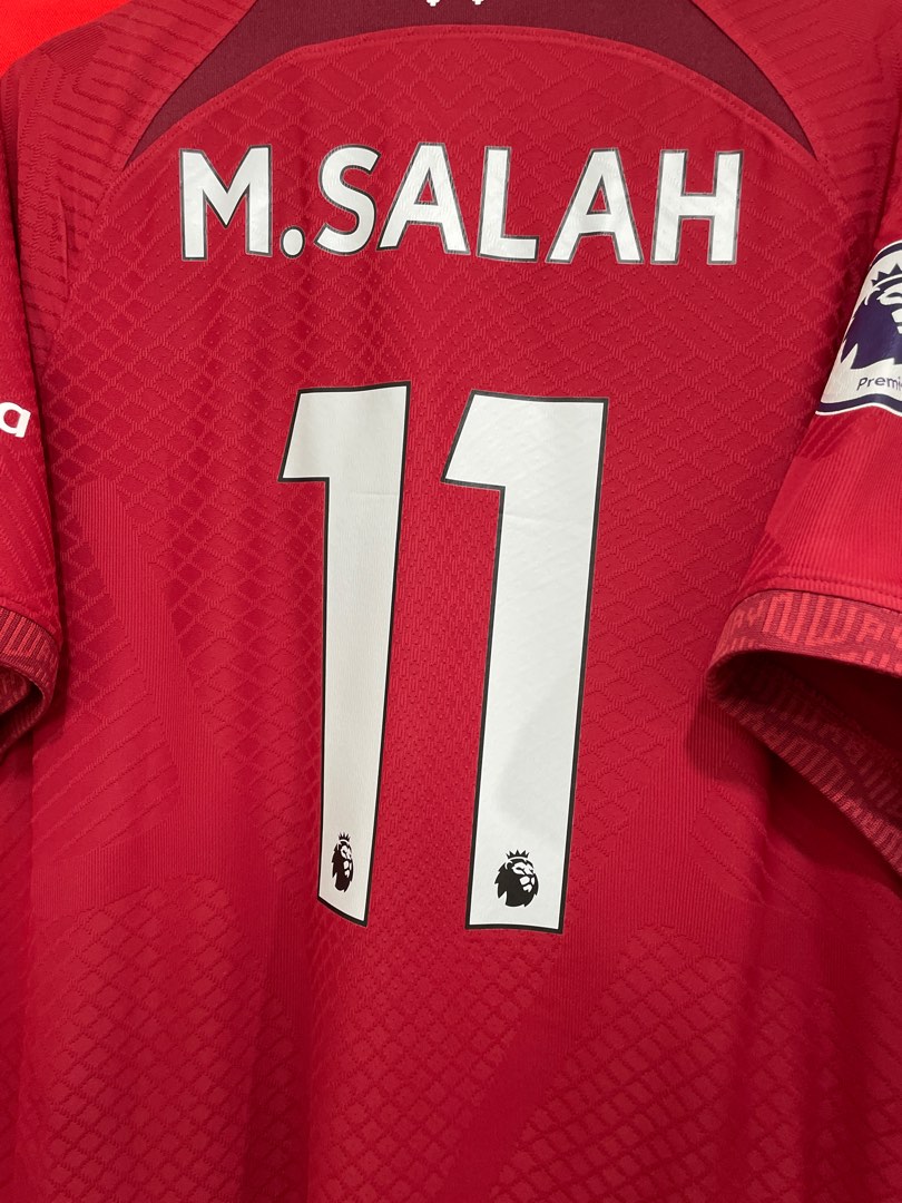 BNWT Liverpool Salah Nike 22 23 DrifitADV Mo Salah Authentic Home