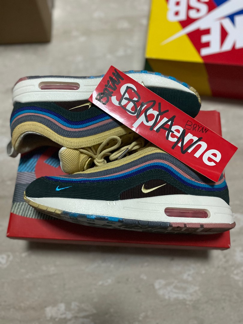 Nike Sean Wotherspoon Air Max 1/97, Men's Fashion, Footwear, Sneakers on  Carousell