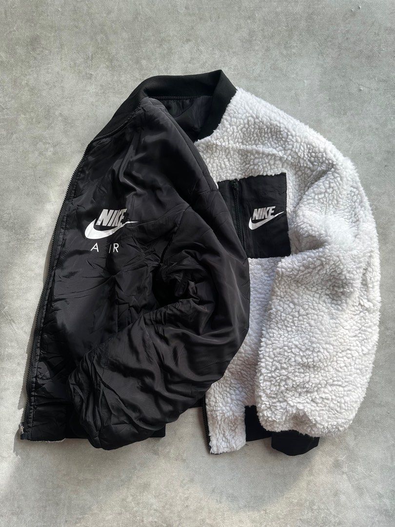 Nike reversible sales jacket sherpa