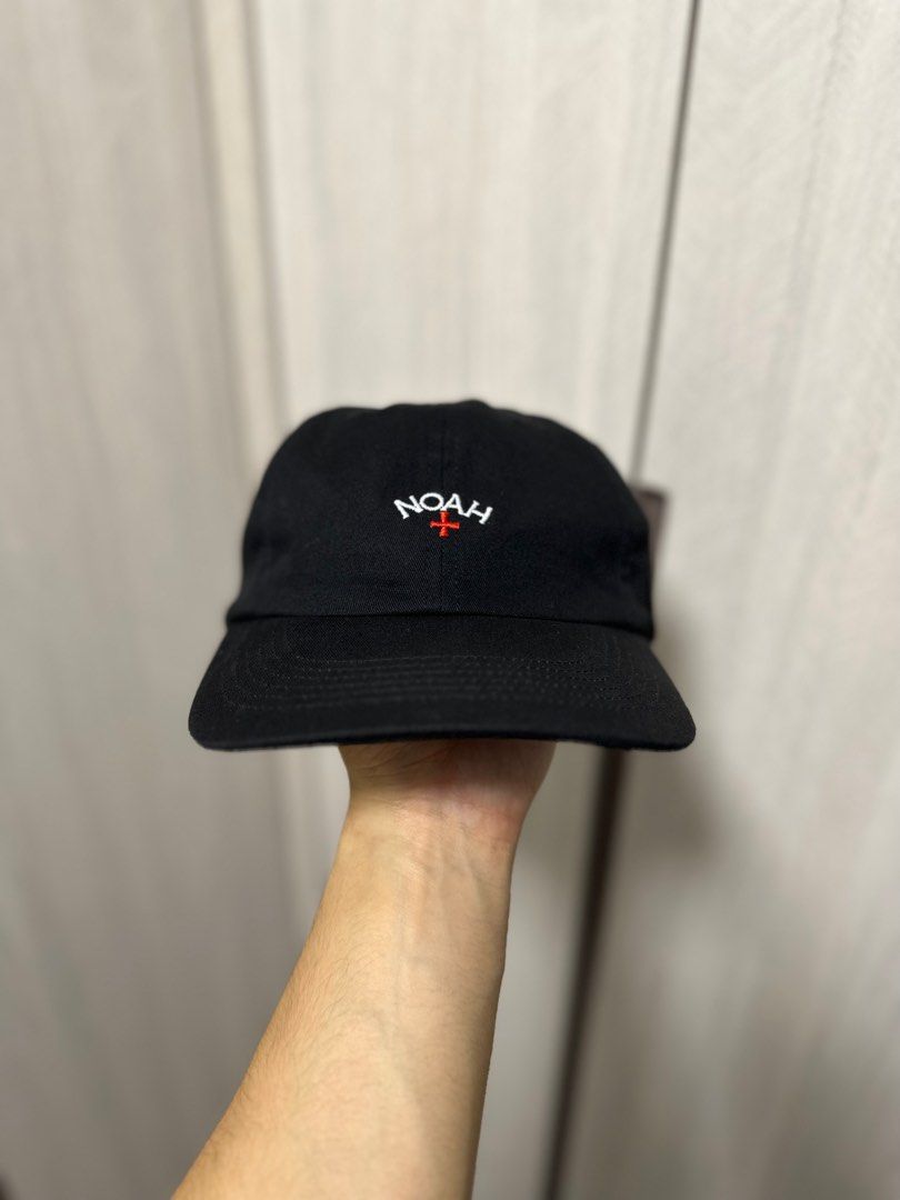 NOAH Core Logo 6-Panel Cap - Black 帽, 男裝, 手錶及配件, 棒球帽 