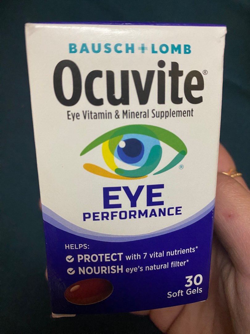 Ocuvite eye performance 30 soft gelsp on Carousell