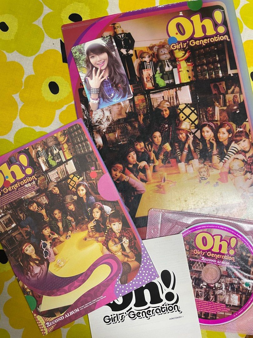 少女時代Oh! 大碟Girls Generation Oh! Album CD & Folder, 興趣及遊戲