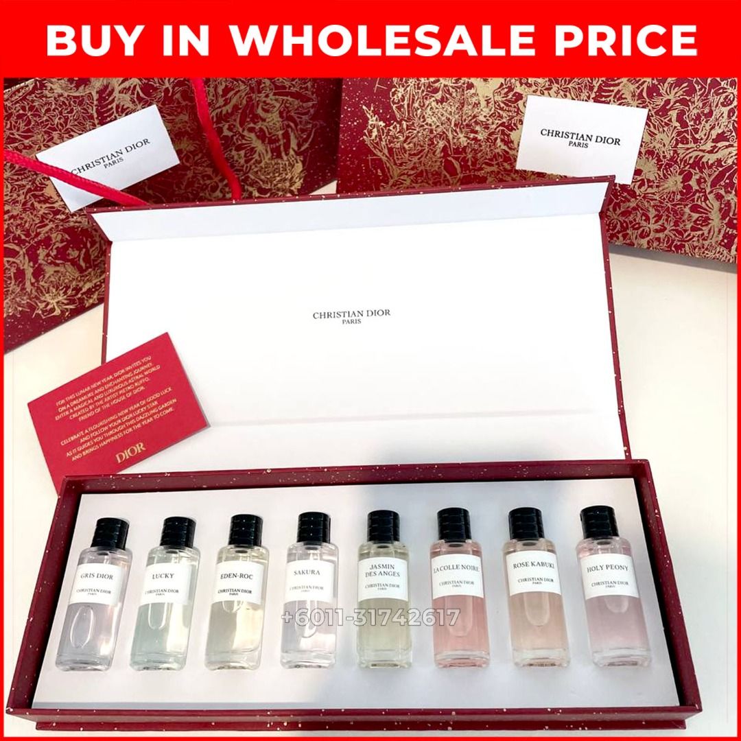 Christian dior on sale perfume set