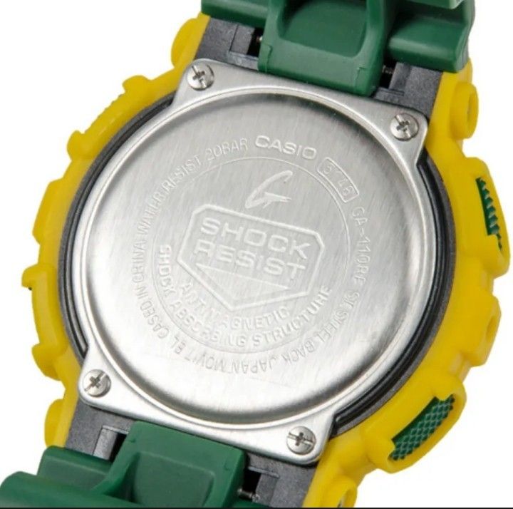 Casio G Shock Mens and Women s sports watch couple set Model BA 110 GA 110 Japan quartz 200M water resistant shockproof waterproof world time LED