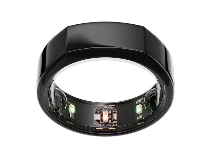 [ガラスコーティング済]Oura Ring Gen3 Black US9