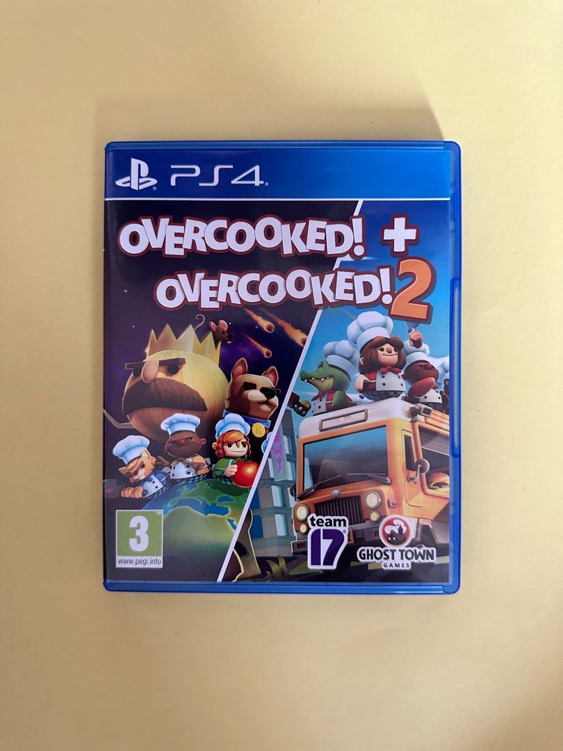 Overcooked 1 + 2 PS4 game, Video Gaming, Video Games, PlayStation on Carousell
