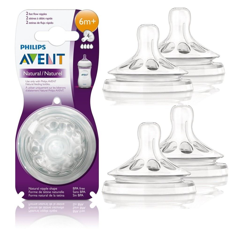 Philips Avent Baby Feeding Bottle Natural Teats Babies Kids
