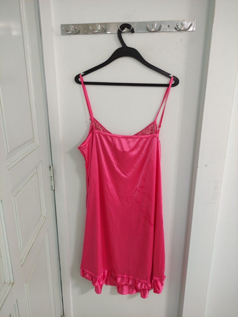 Pink Sexy Lingerie, Women's Fashion, Activewear on Carousell