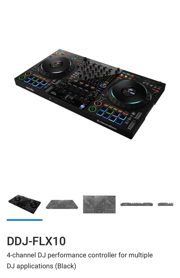 Pioneer DJ DDJ-FLX10 DJ Controller for Serato & rekordbox