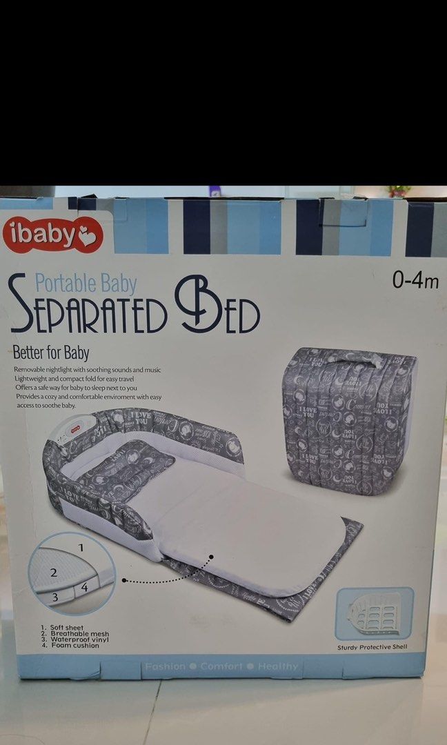 Portable baby separated bed, Babies & Kids, Baby Nursery & Kids