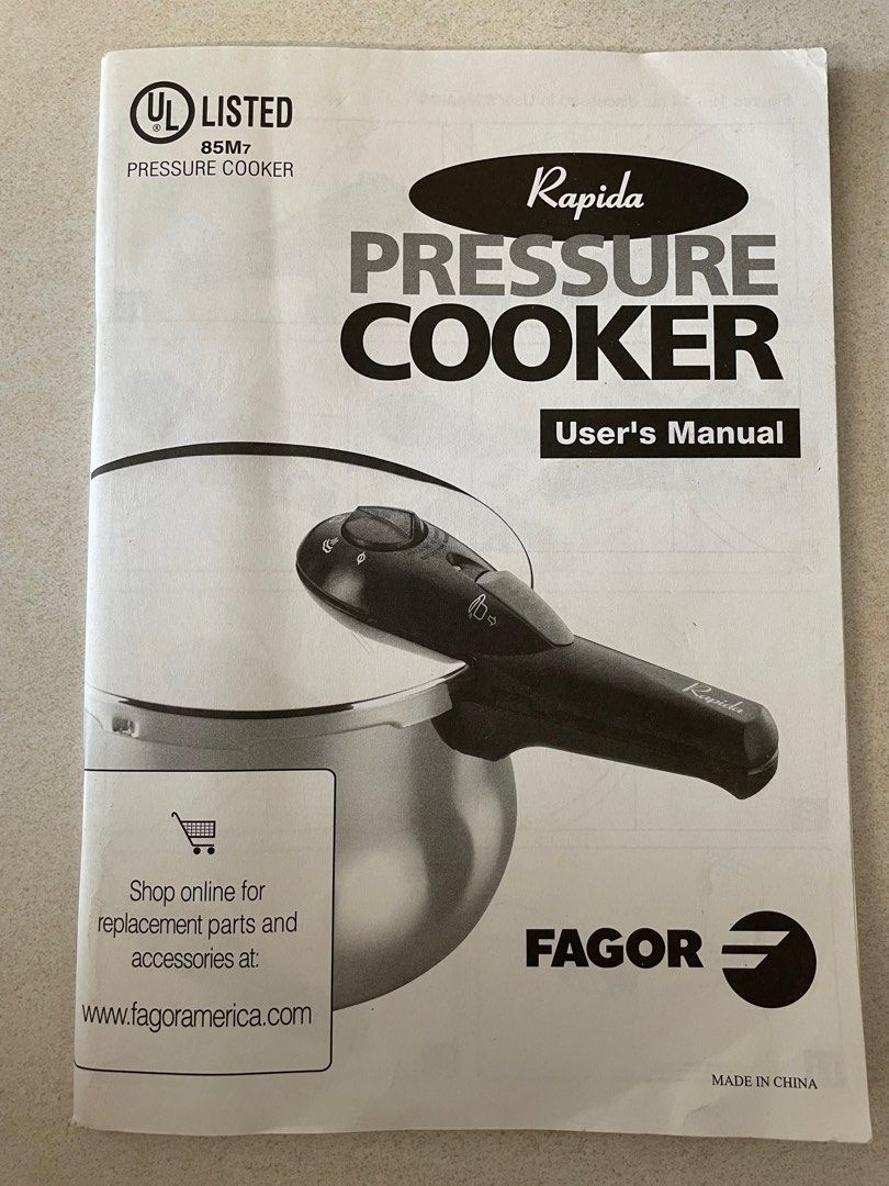Pressure cooker from Rapida