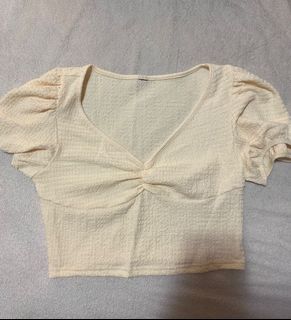 Puff Shoulder Blouse