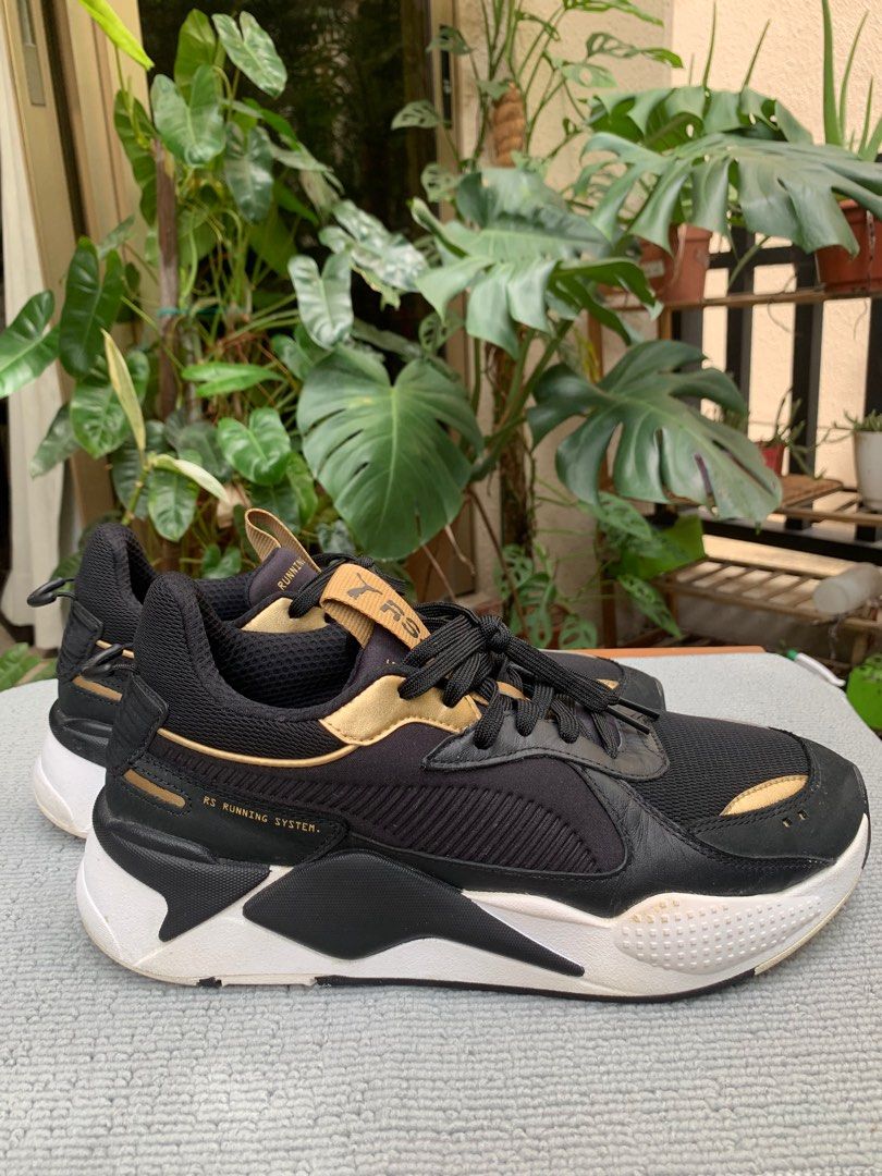 Puma rs shop black gold