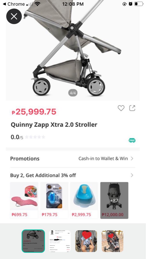 Quinny zapp xtra 2 grey gravel new arrivals