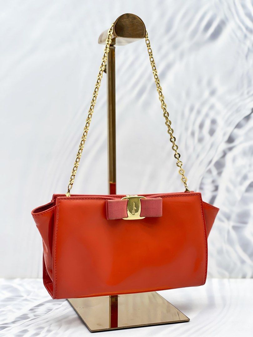 Salvatore ferragamo sales clutch sale