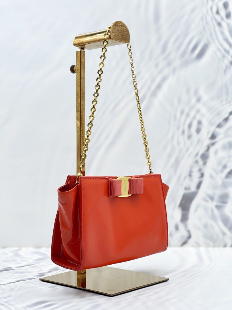 Ferragamo hotsell clutch sale