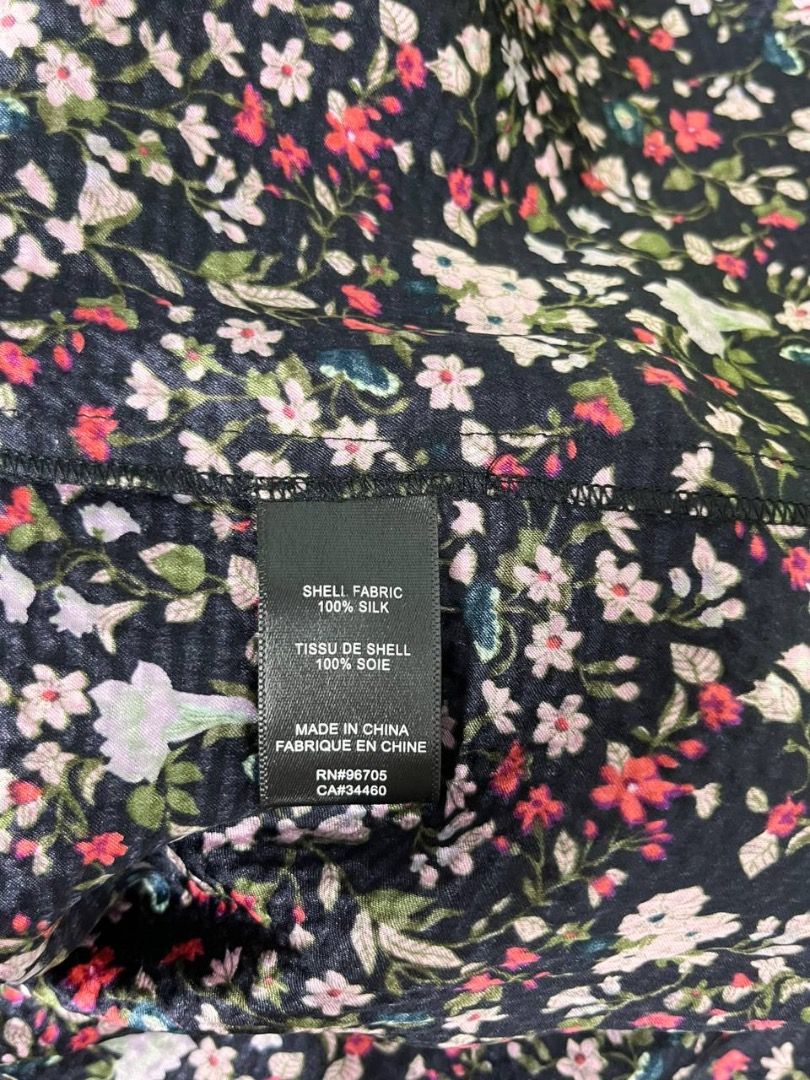 Rebecca taylor discount floral silk dress