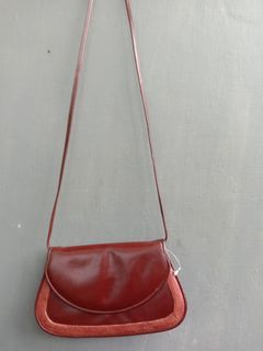 Red Sling Bag vintage cora jacobs