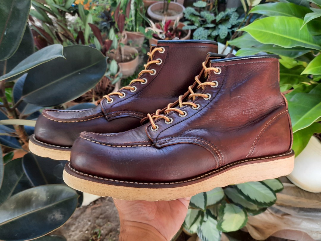 Red Wing 8138 Briar Oil Slick Moc Toe Redwing on Carousell