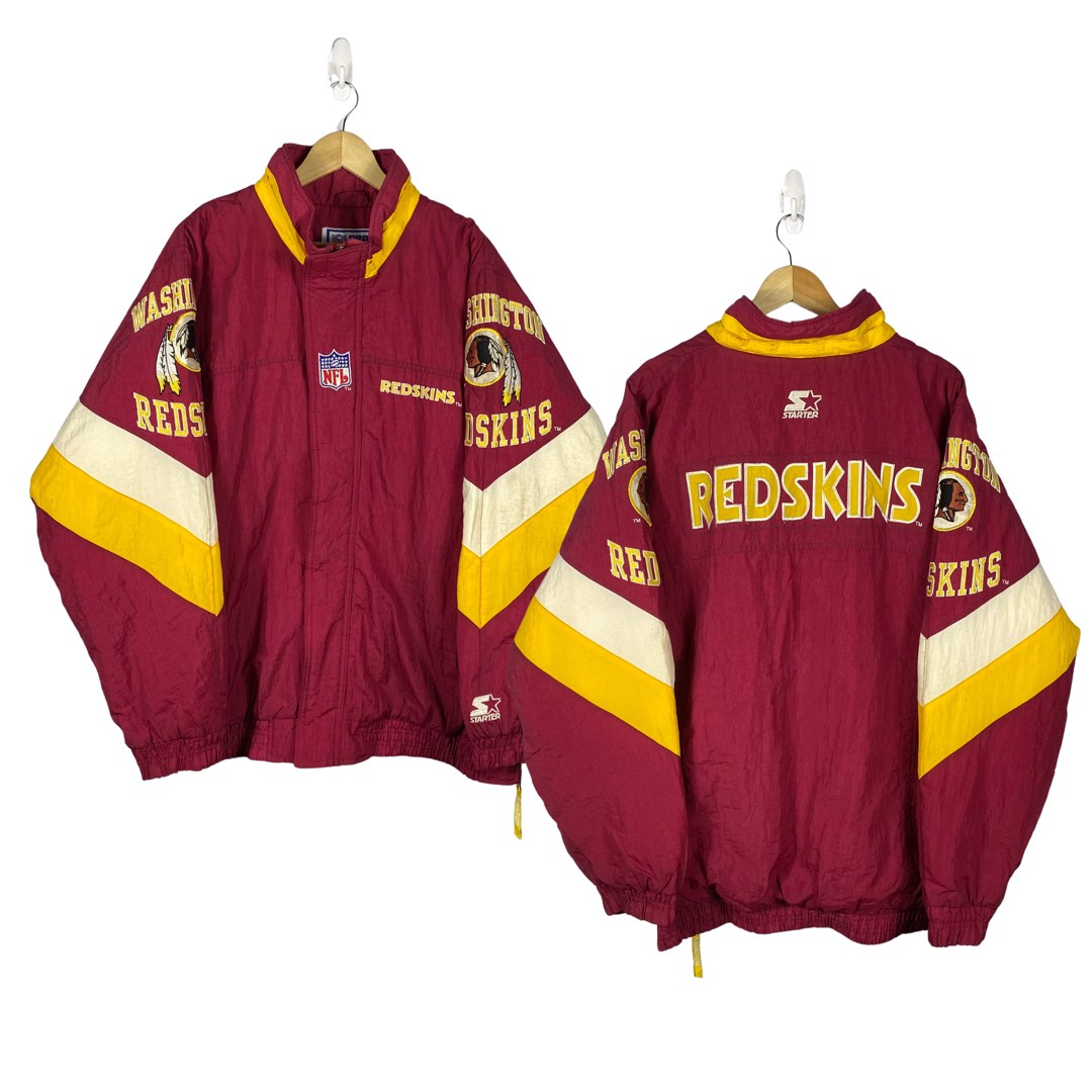 Redskins starter on sale jacket pullover