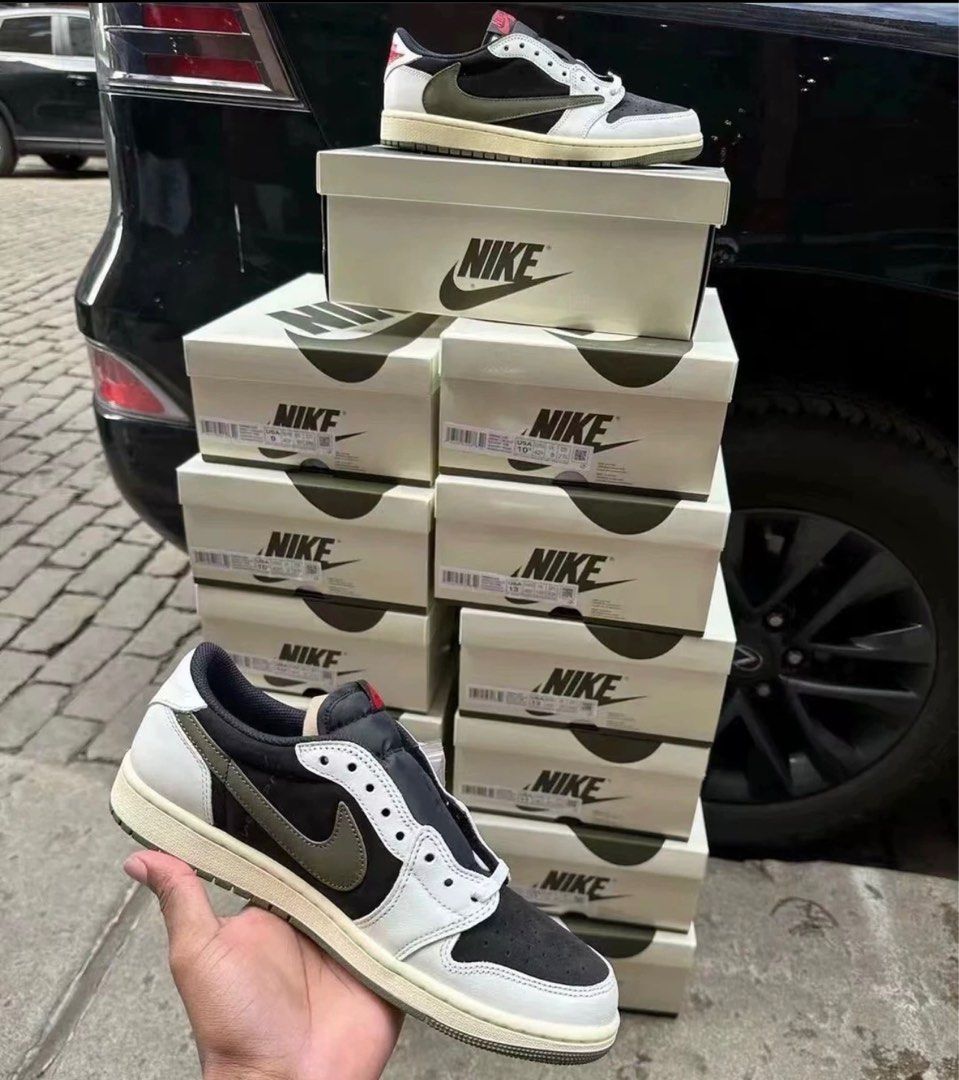 Air jordan 1 new arrivals low travis scott restock
